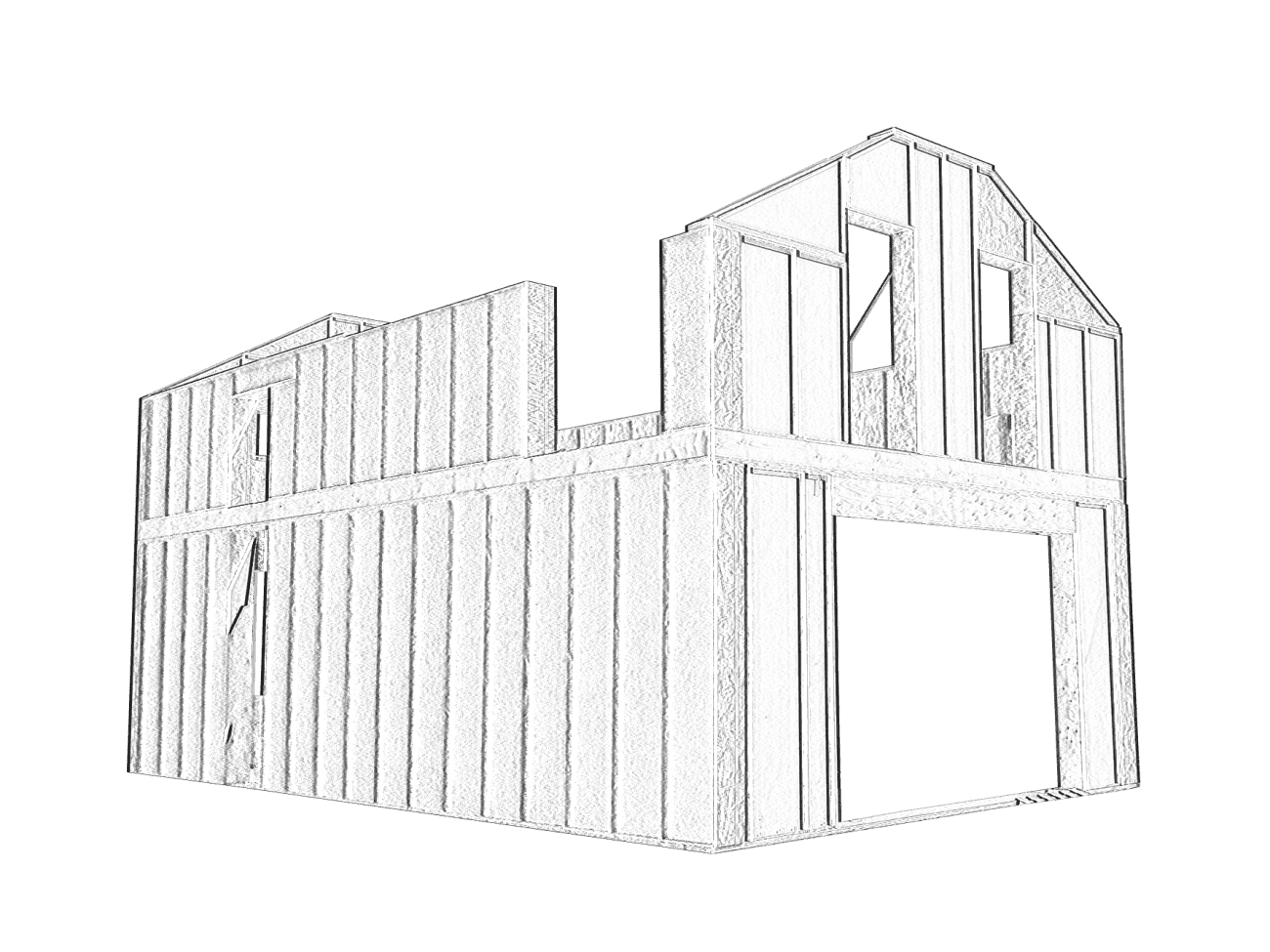 Image maison en bois